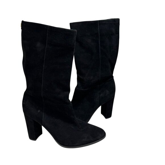 RALPH LAUREN  Womens Artizan II Slouch Suede Mid-Calf Boots 9.5 NEW $220 - Picture 3 of 8